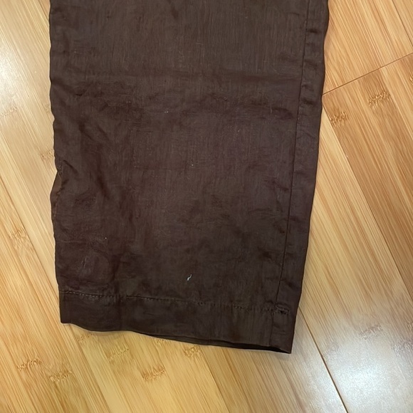 Liz Claiborne Linen Capris Size 4 - Picture 3 of 9